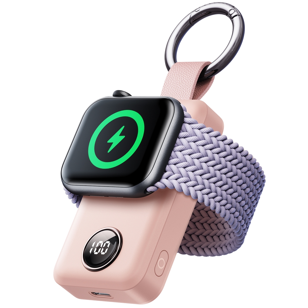 Sạc dự phòng Joyroom WQW01 không dây Portable Watch Wireless Charger dùng cho Apple Watch, đồng hồ thông minh dung lượng 2000mAh