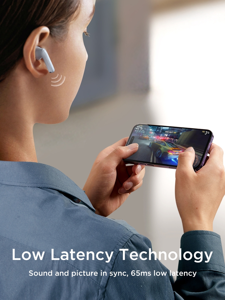 Tai nghe không dây bluetooth Funpods Series FB2 True Wireless earphones dùng cho điện thoại, laptop, máy tính