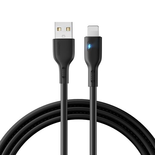 Cáp sạc Joyroom S-UL012A13 Premium Series 2.4A USB-A to Lightning Fast Charging Data Cable 2m-White