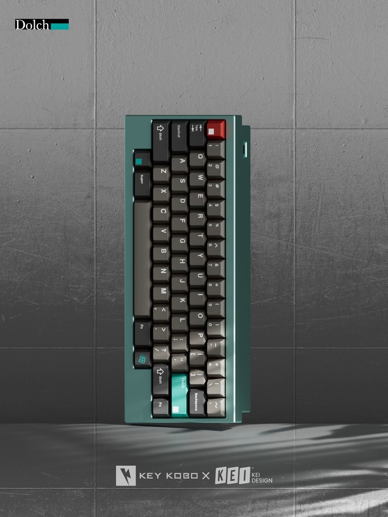Bộ keycap Key Kobo Dolch Cadet (Cherry profile / ABS Triple-shot)