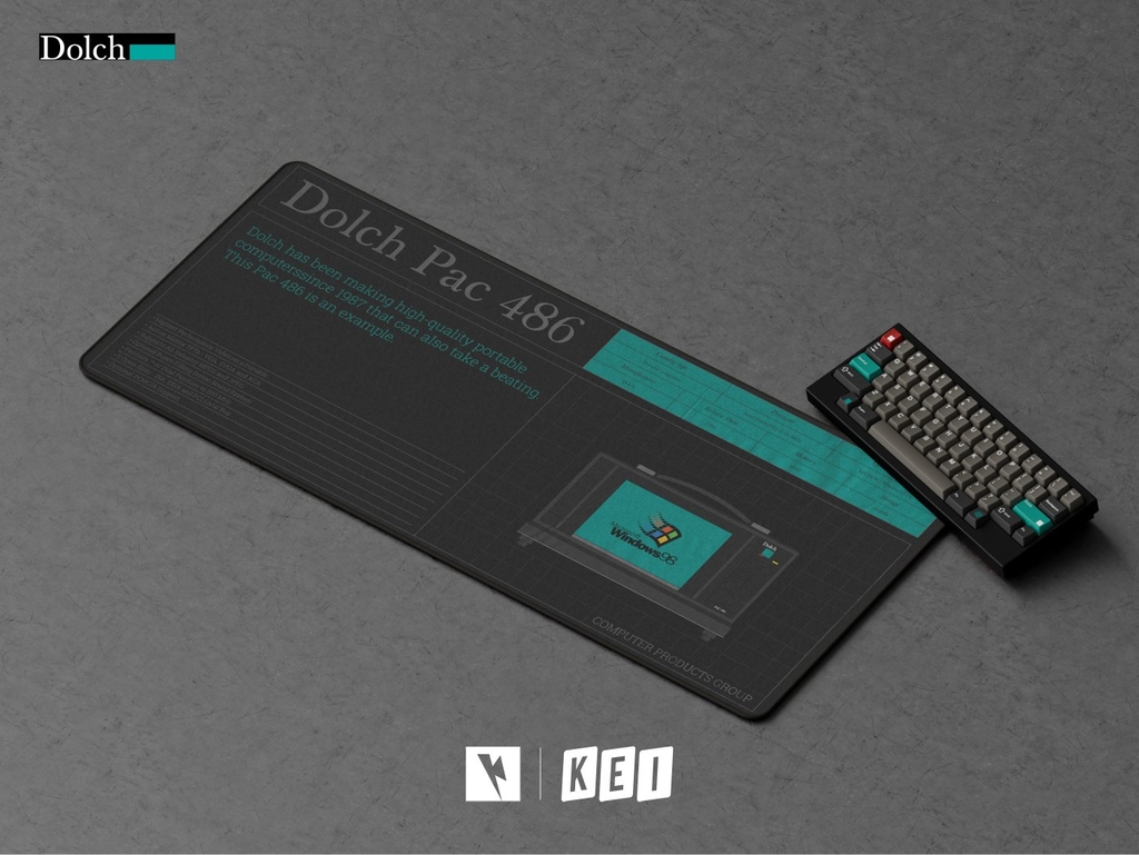 Bộ keycap Key Kobo Dolch Cadet (Cherry profile / ABS Triple-shot)