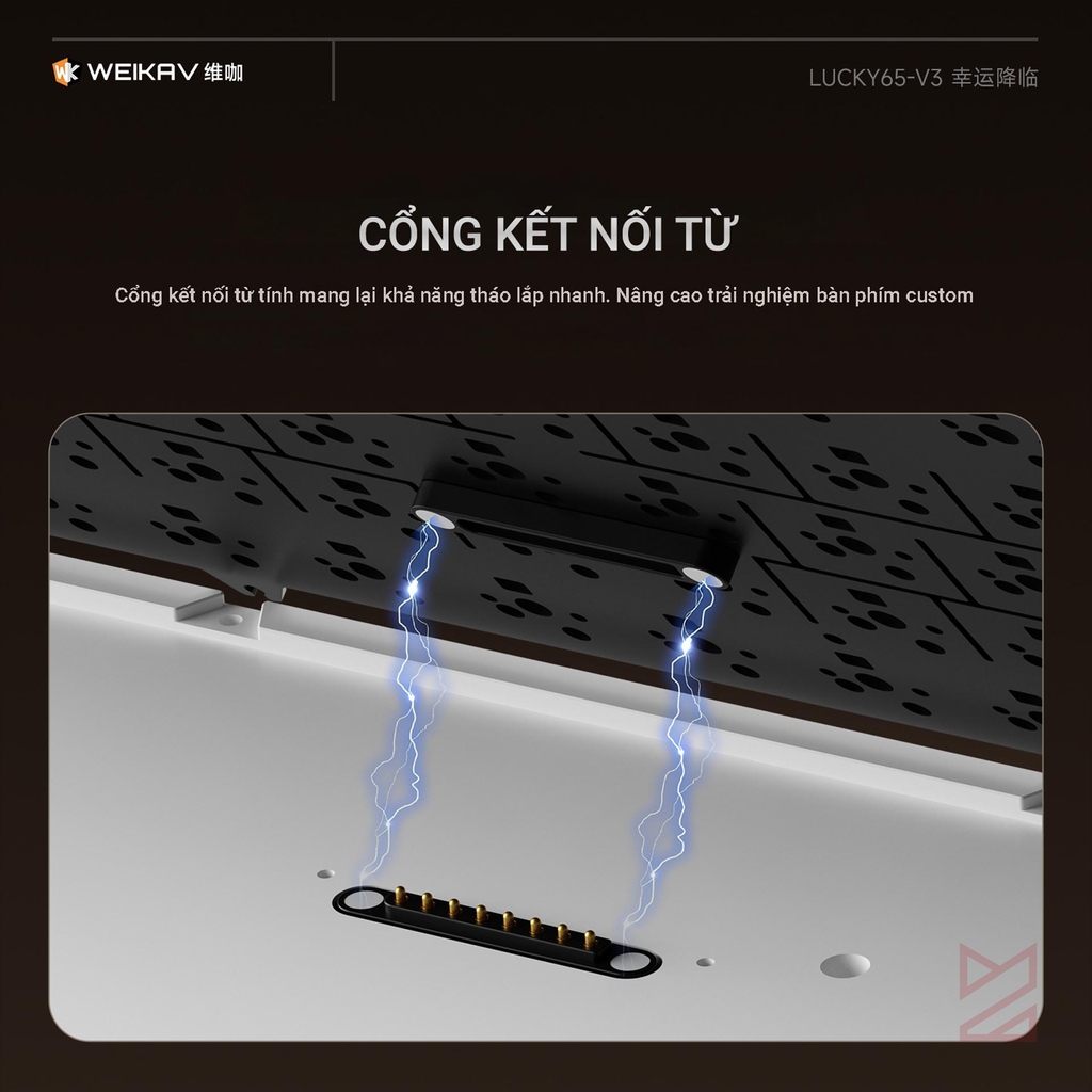 Lucky65 V3 - Bàn phím cơ nhôm CNC 3 mode