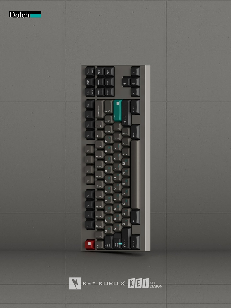 Bộ keycap Key Kobo Dolch Cadet (Cherry profile / ABS Triple-shot)