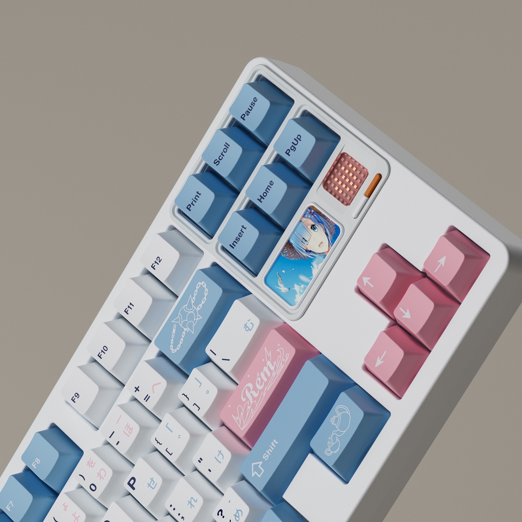 Bộ keycap MW Rem (Cherry profile / PBT Dyesub)