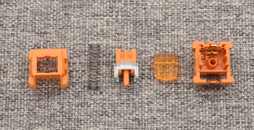 Công tắc bàn phím cơ WINGTREE Orange Silent Light Tactile