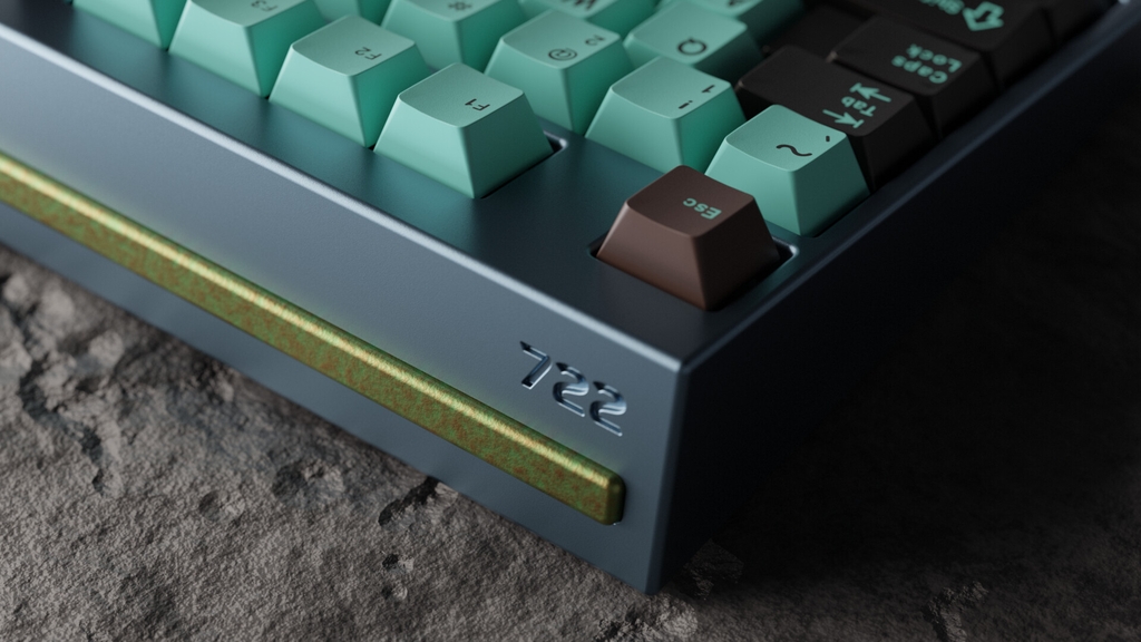 [GB] Bộ keycap Key Kobo Verdigris (Cherry profile / ABS Double-shot)