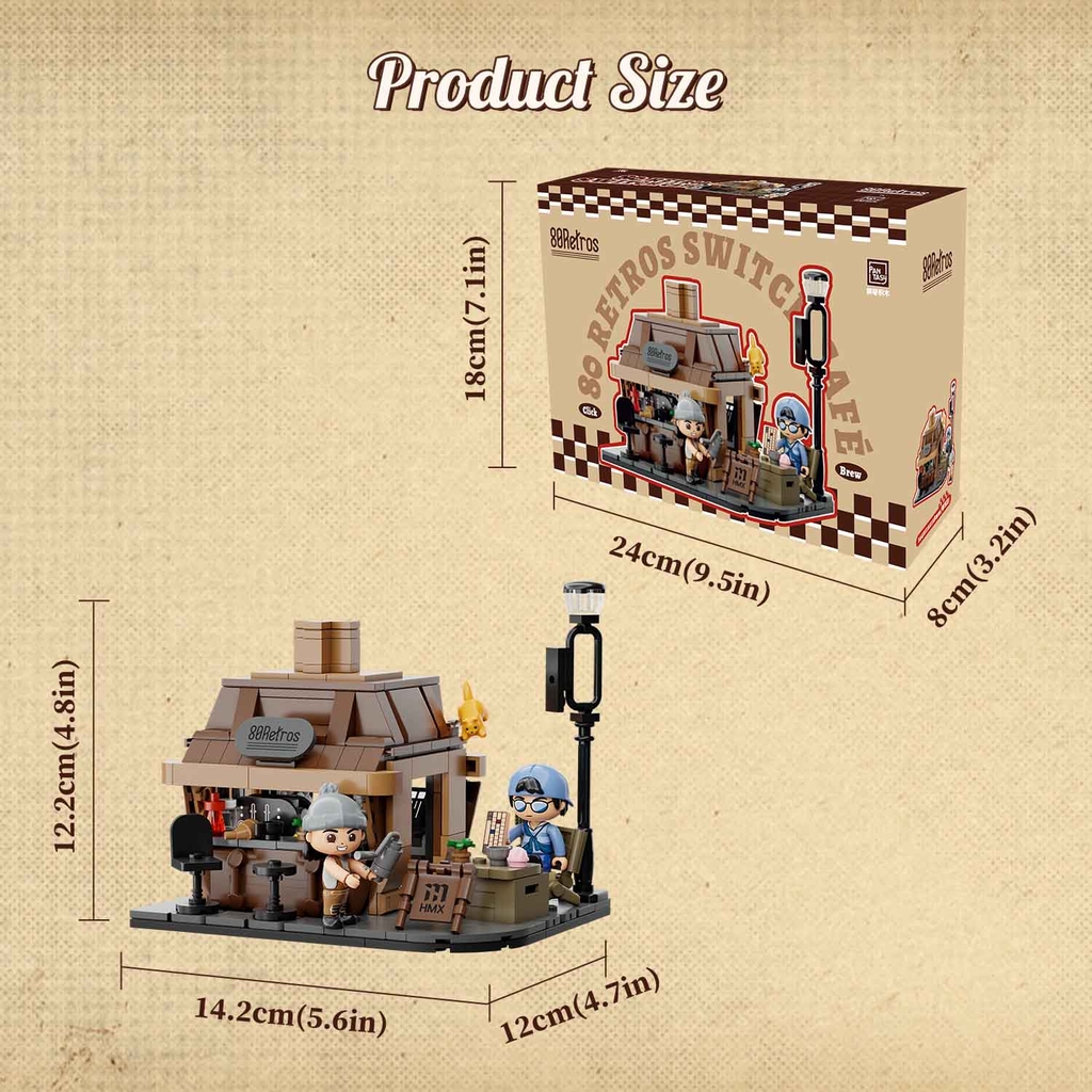 80Retros Switch Café Lego