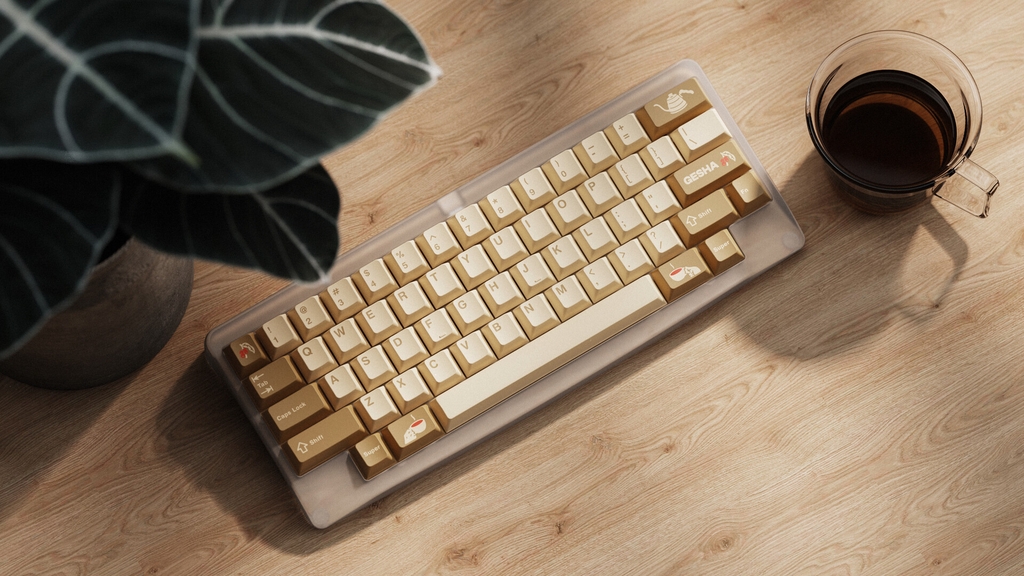 Bộ keycap MW Gesha (Cherry profile / ABS Double-shot)