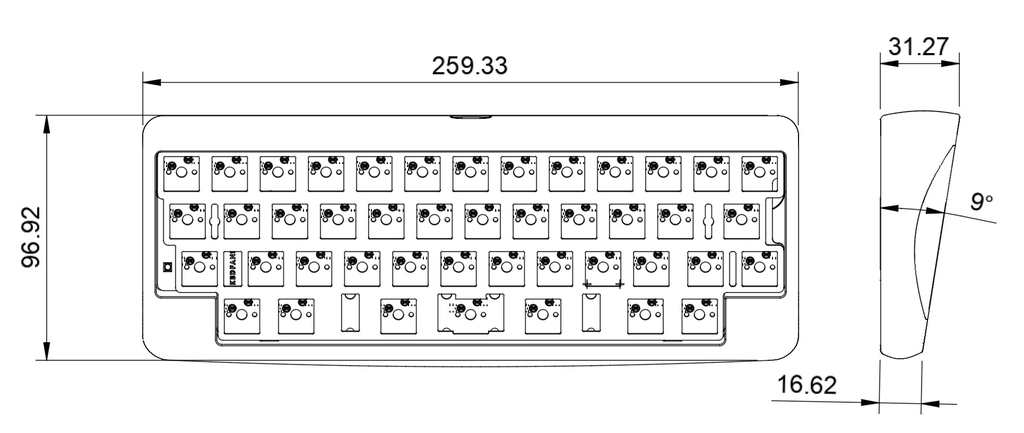 [Pre-order] Agar Mini keyboard kit