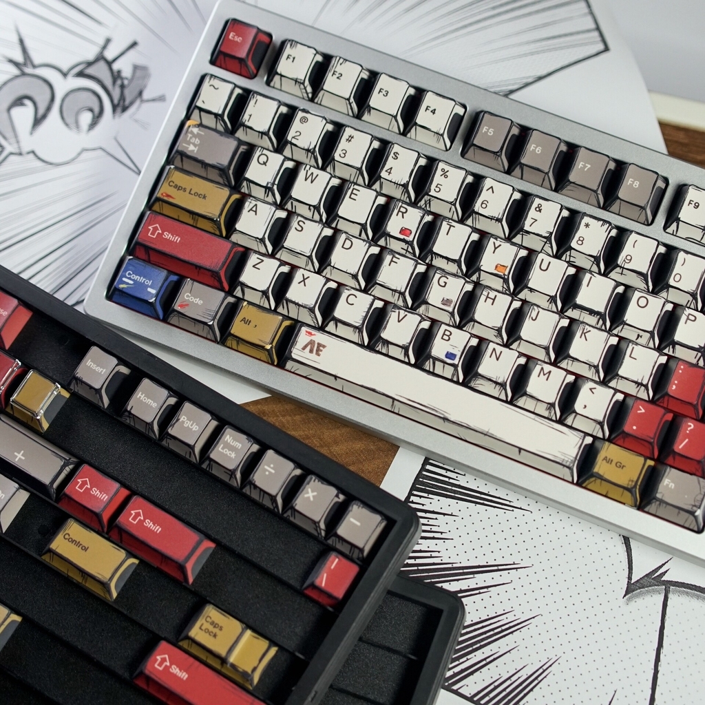 Bộ keycap Aifei Comics (Cherry Profile / PBT Dyesub)