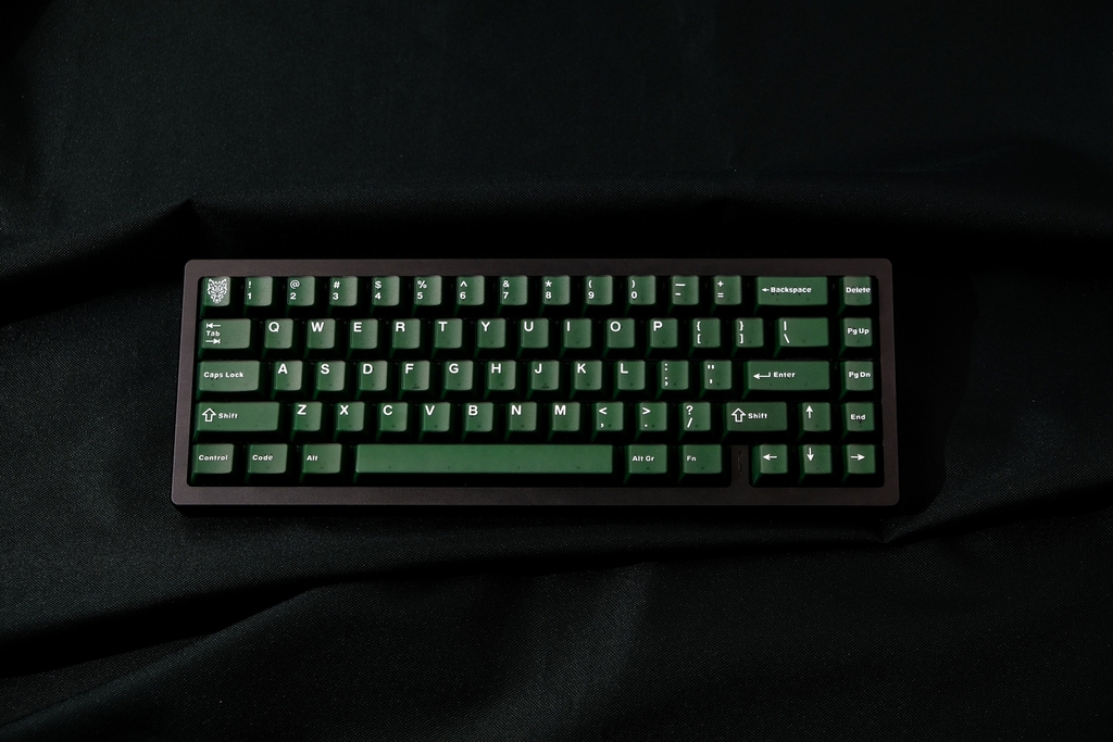 Bộ keycap Aifei Emerald Green Semi-transparent (Cherry Profile / ABS Double-shot)