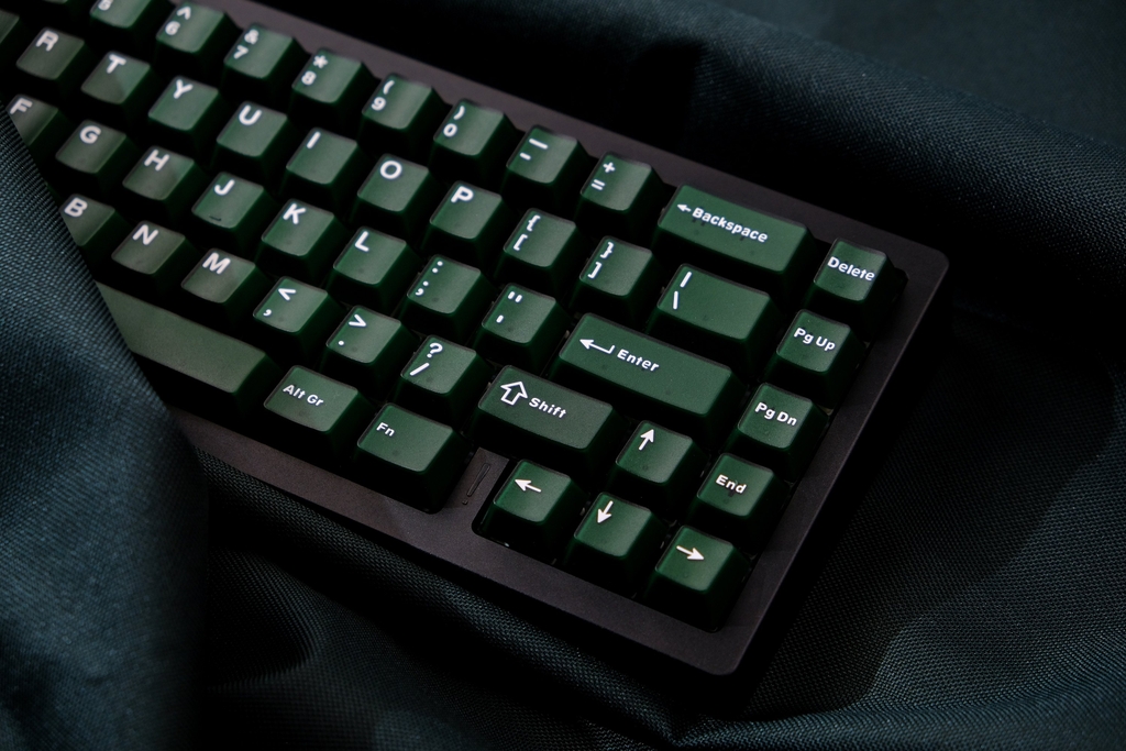 Bộ keycap Aifei Emerald Green Semi-transparent (Cherry Profile / ABS Double-shot)