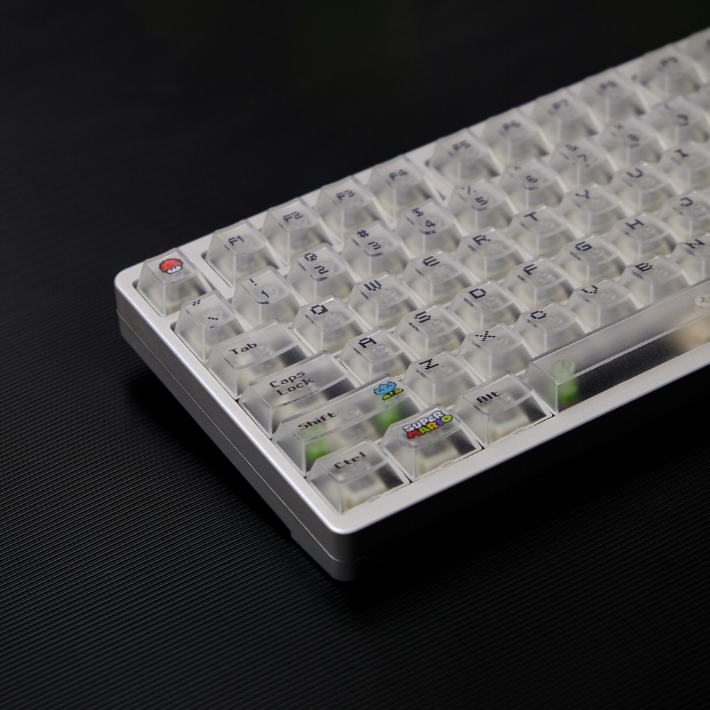 Bộ keycap Aifei Matte Transparent Retro Game (Cherry Profile / ABS)