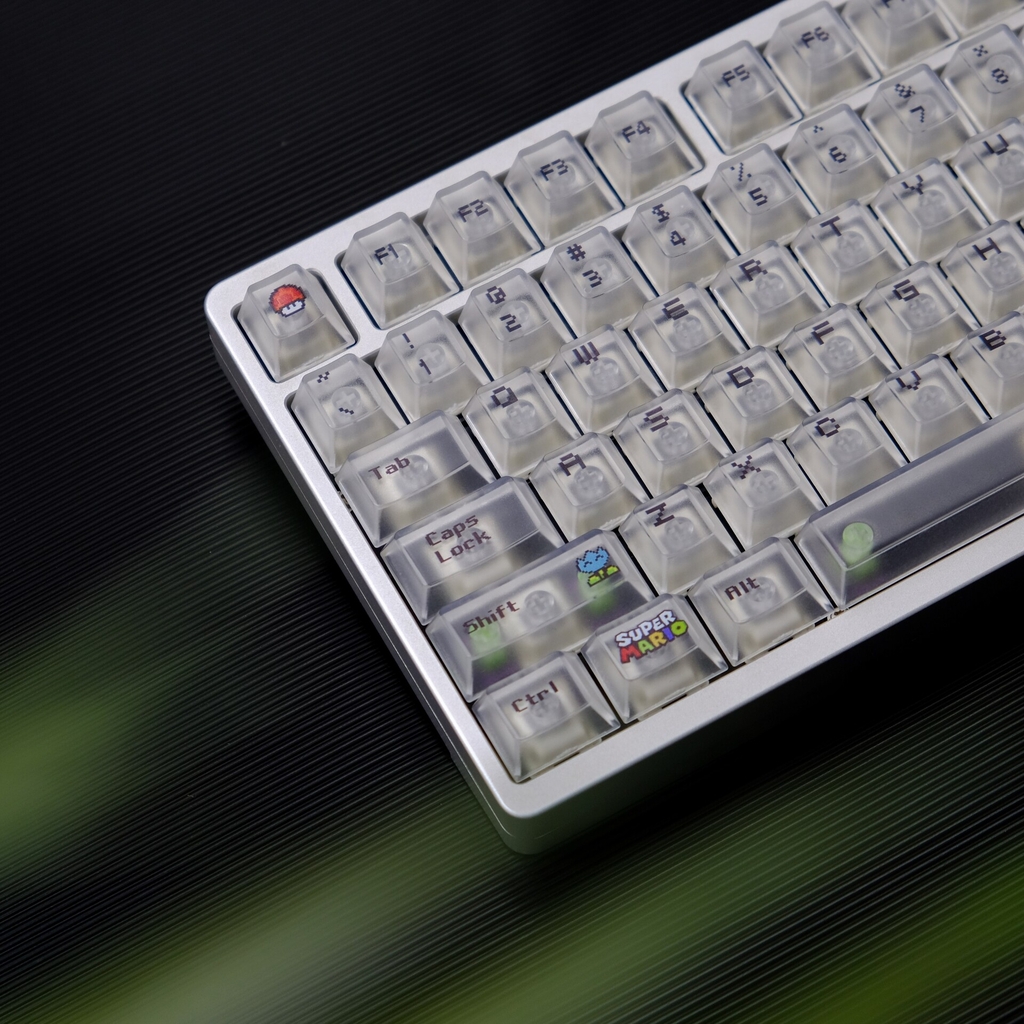 Bộ keycap Aifei Matte Transparent Retro Game (Cherry Profile / ABS)