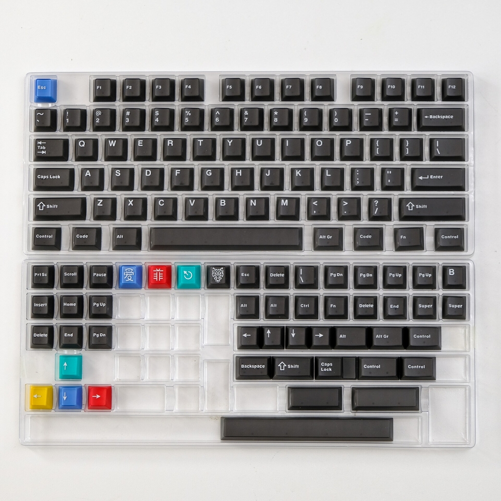 Bộ keycap Aifei Neon Semi-transparent (Cherry Profile / ABS Double-shot)