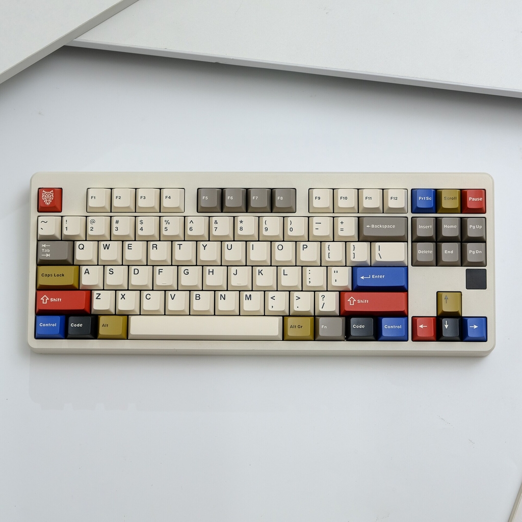 Bộ keycap Aifei Retro (6 bộ) (Cherry Profile / ABS Double-shot)