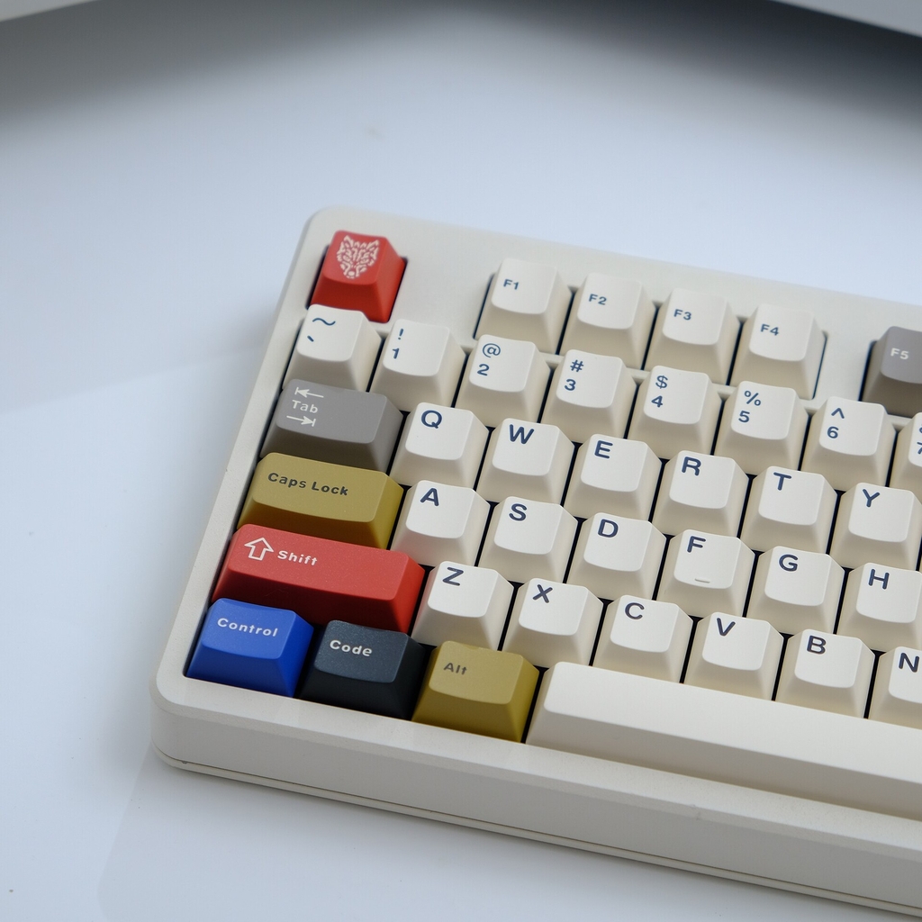 Bộ keycap Aifei Retro (6 bộ) (Cherry Profile / ABS Double-shot)