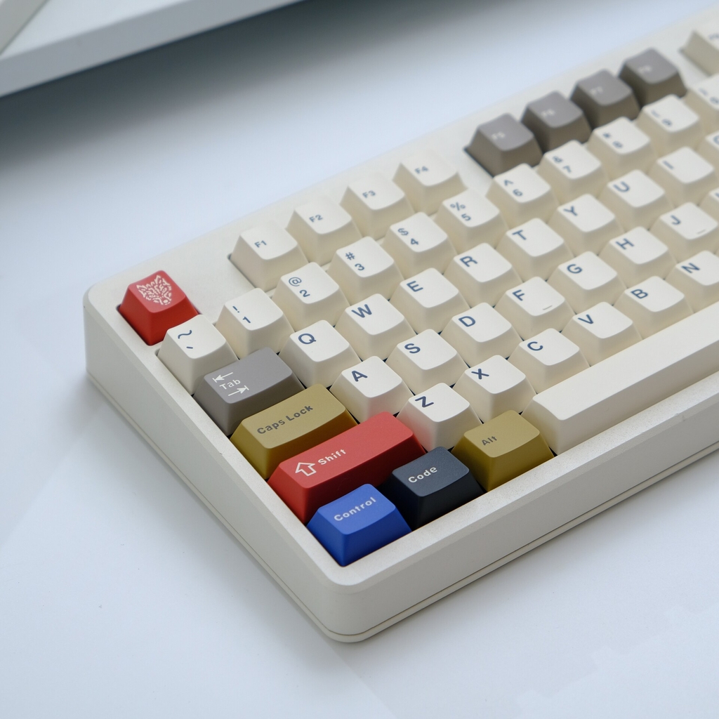 Bộ keycap Aifei Retro (6 bộ) (Cherry Profile / ABS Double-shot)
