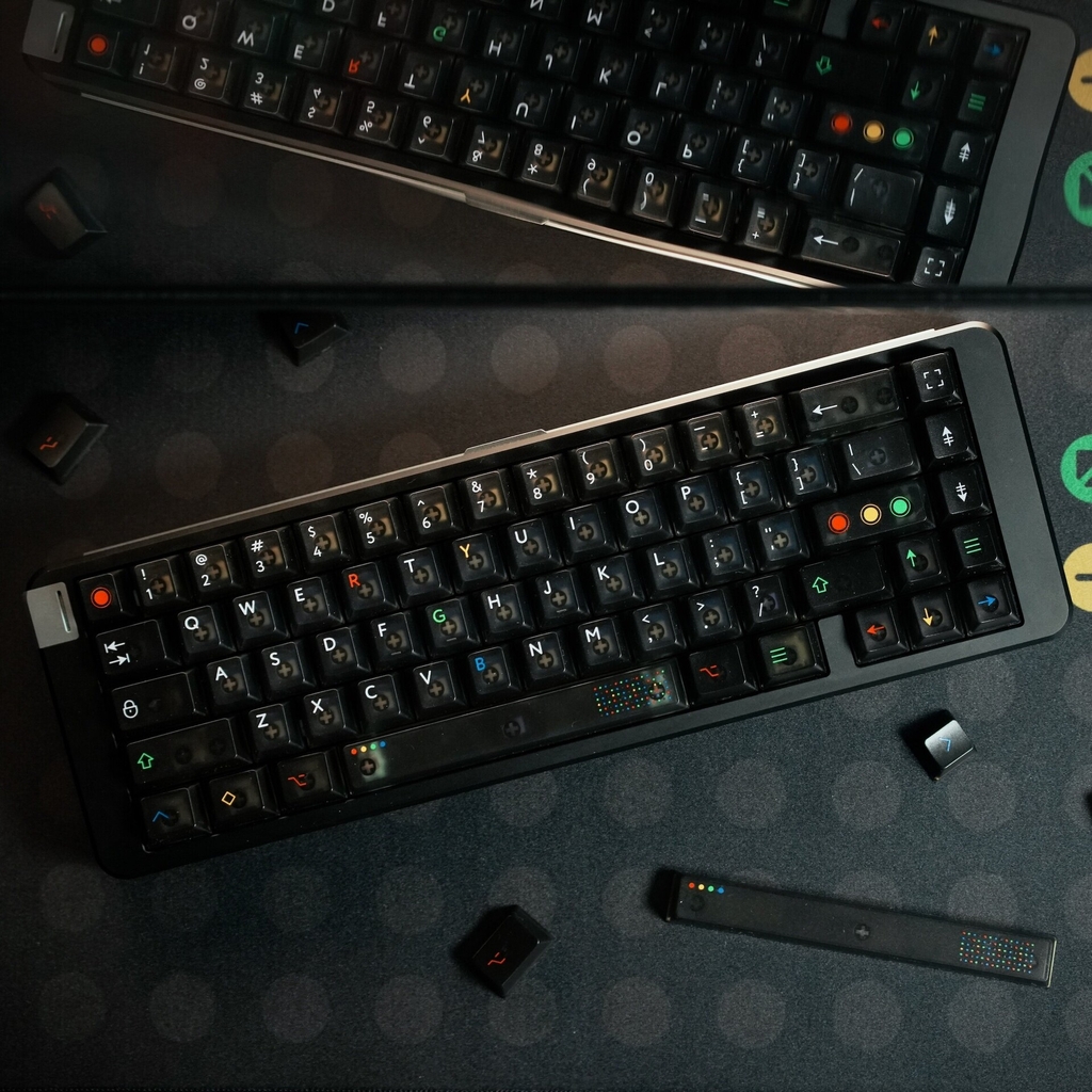 Bộ keycap Aifei Retro Dark Smoke (Cherry Profile / ABS)