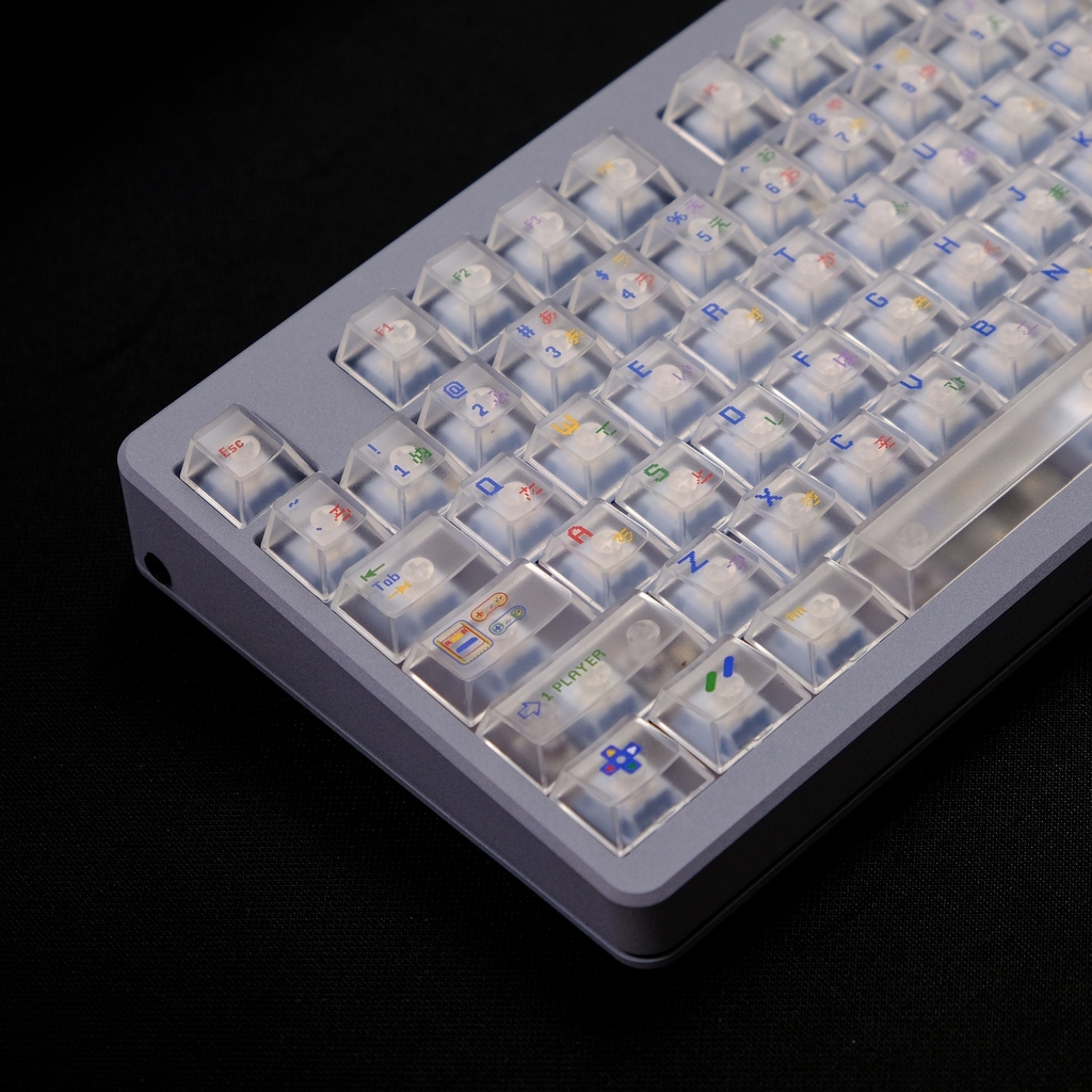 Bộ keycap Aifei SFC Clear (Cherry Profile / ABS)