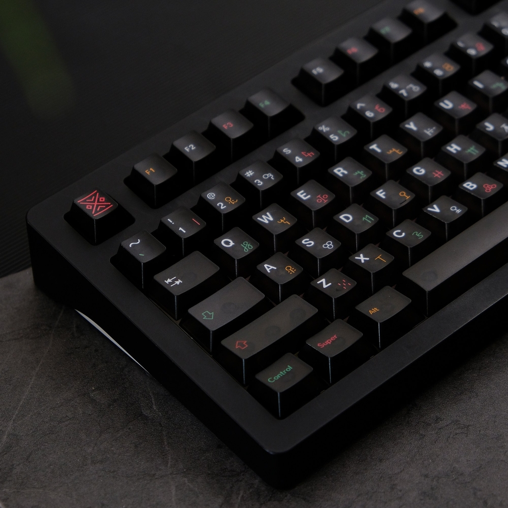 Bộ keycap Aifei Tribal Smoke (Cherry Profile / ABS)