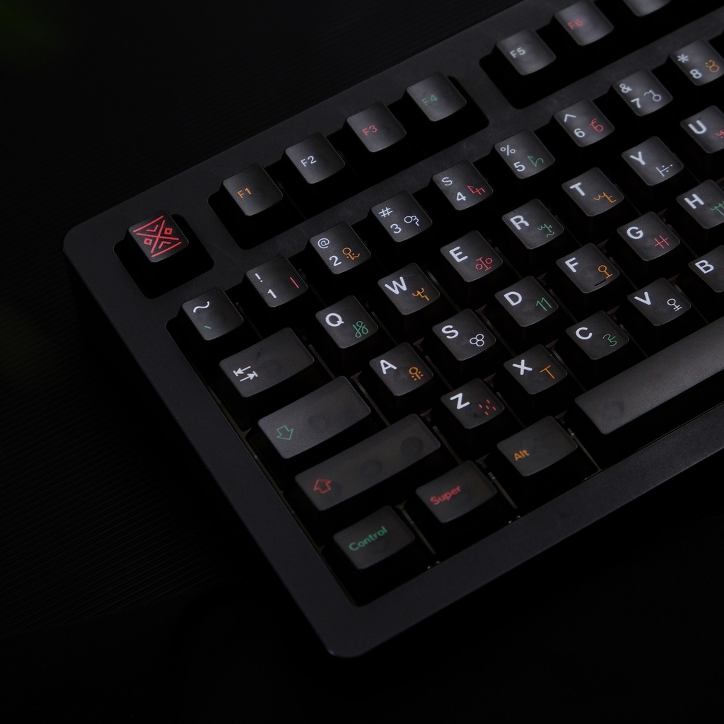 Bộ keycap Aifei Tribal Smoke (Cherry Profile / ABS)