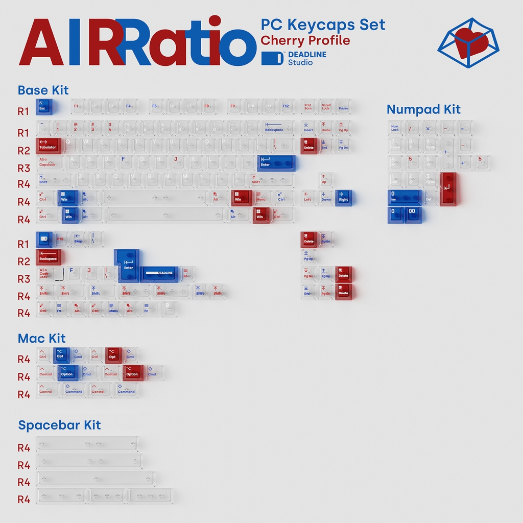 [GB] Deadline Air-Ratio PC Keycap