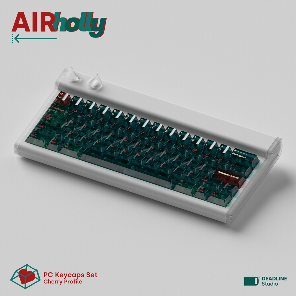 [Pre-order] Bộ keycap Deadline Air Holly PC (Cherry Profile / PC)