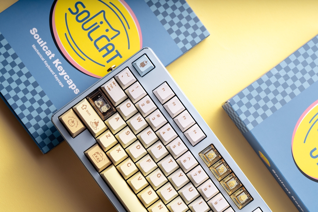 Bộ keycap Baking Meow Meow (Cherry profile / PBT Dyesub + PC)