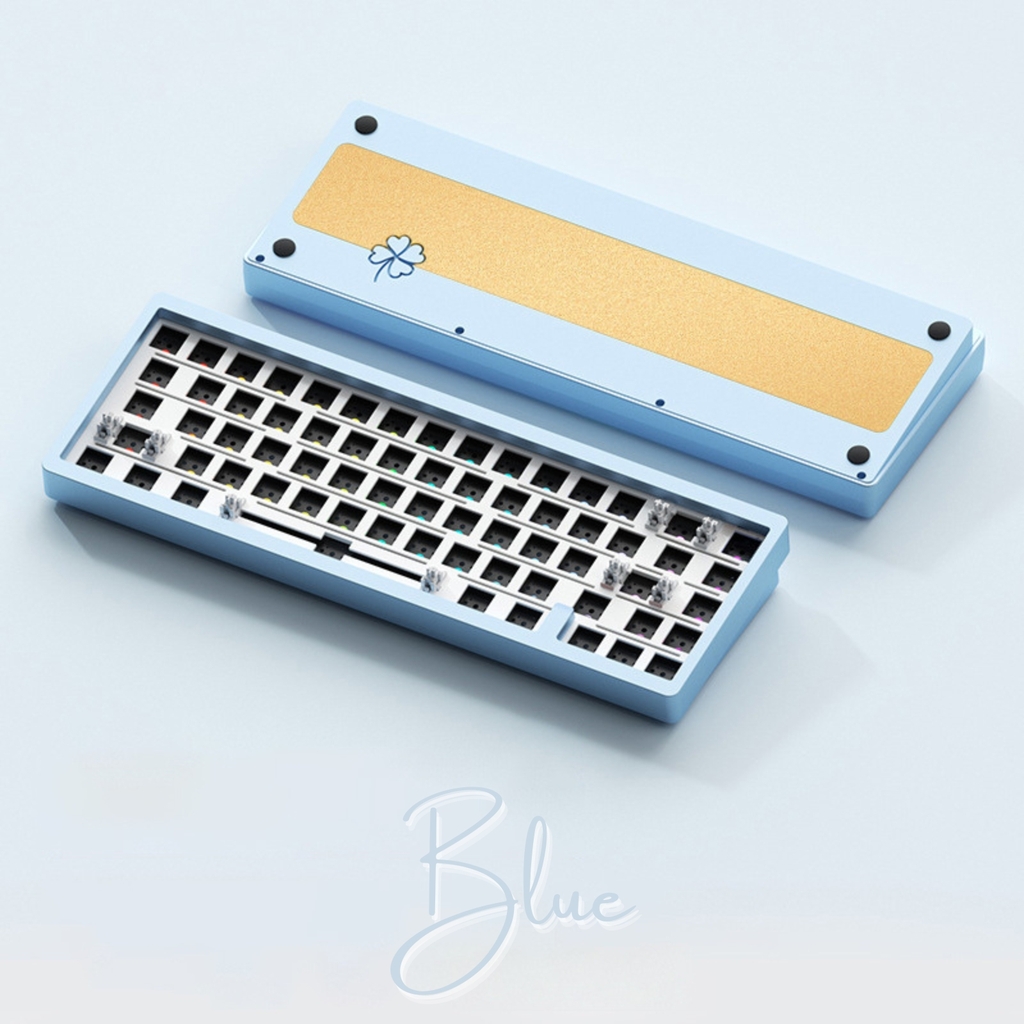 Lucky65 - Kit bàn phím cơ 3 mode, nhôm CNC, Mạch hotswap RGB