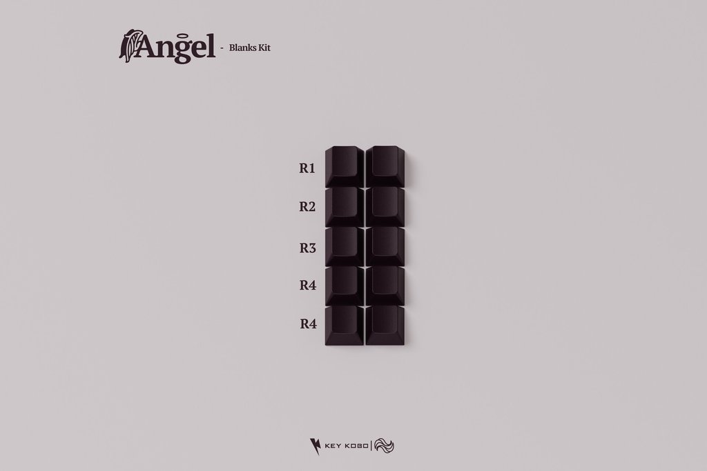 [GB] Bộ keycap Key Kobo Angel (Cherry profile / ABS Double-shot)