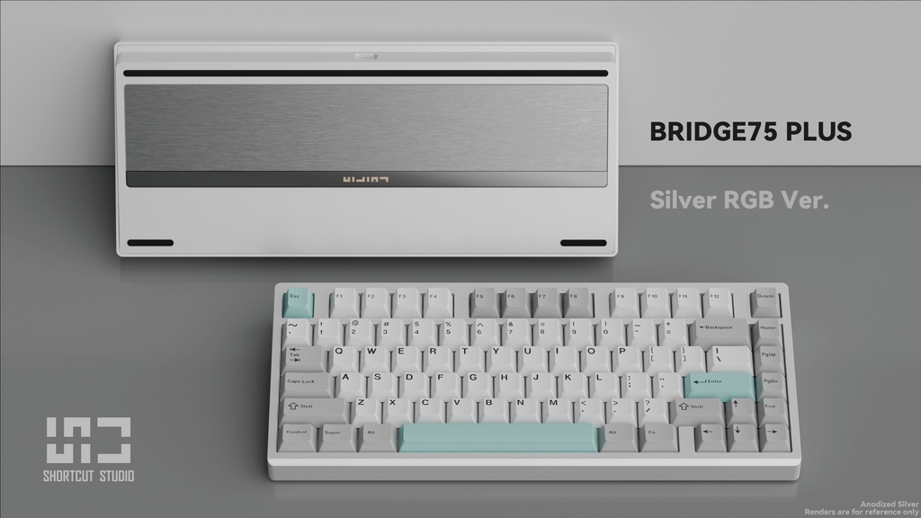 [Pre-order] Bridge75 Bàn phím cơ nhôm gaming 3 mode