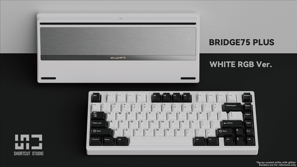 [Pre-order] Bridge75 Bàn phím cơ nhôm gaming 3 mode