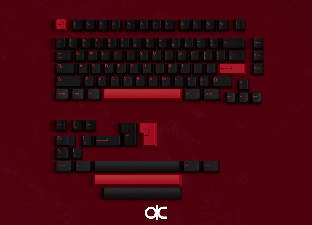 QK75 Case (Anode Red)