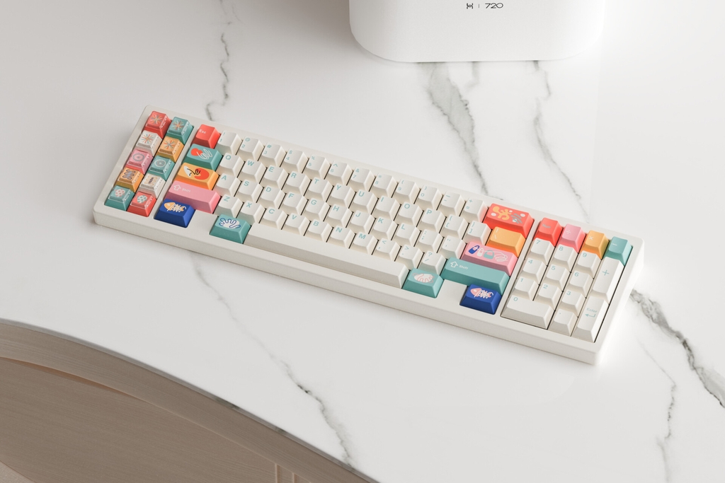 Bộ keycap KeyKobo Cinque Terre (Cherry profile / ABS Double-shot)