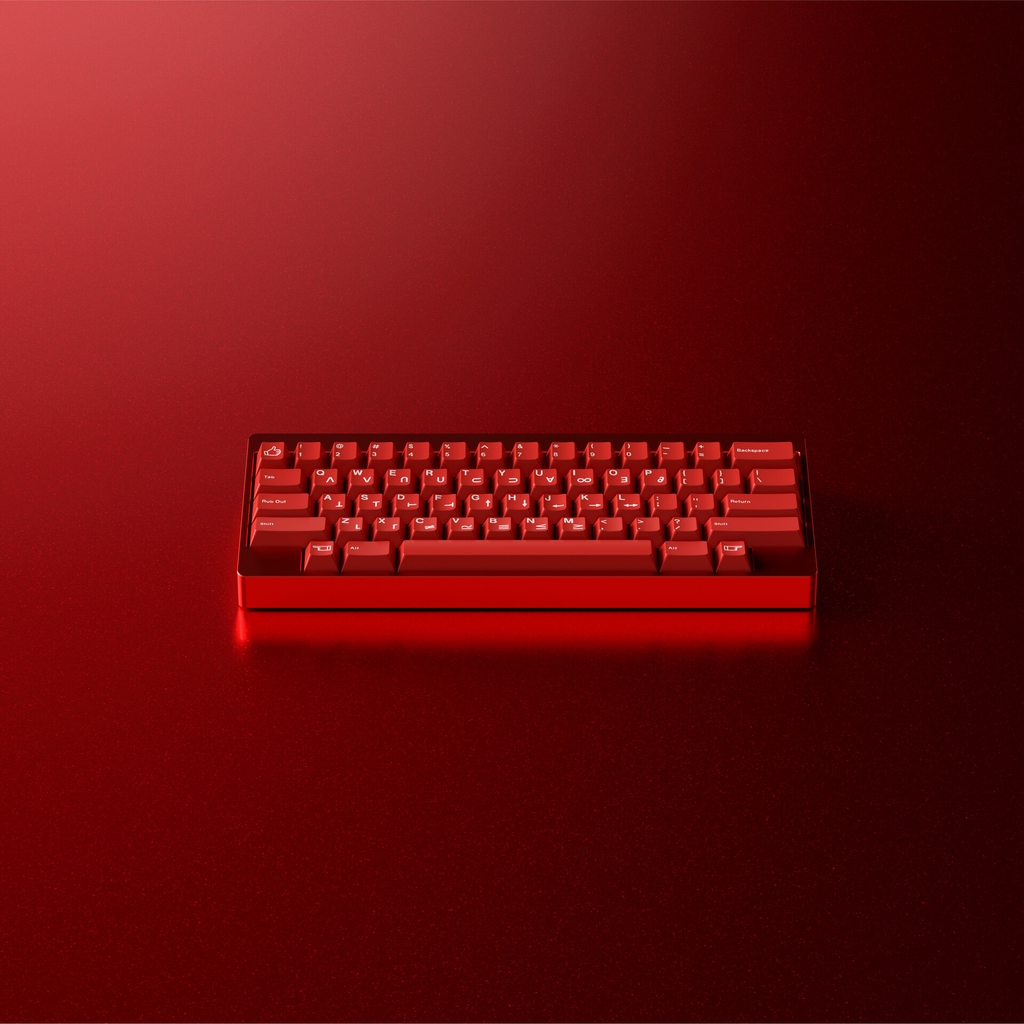 [GB] Bộ keycap SWG Crimson Cadet (Cherry profile / ABS Double-shot)
