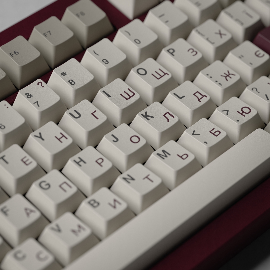 [GB] Bộ keycap Key Kobo Beige (Cherry profile / ABS Double-shot)