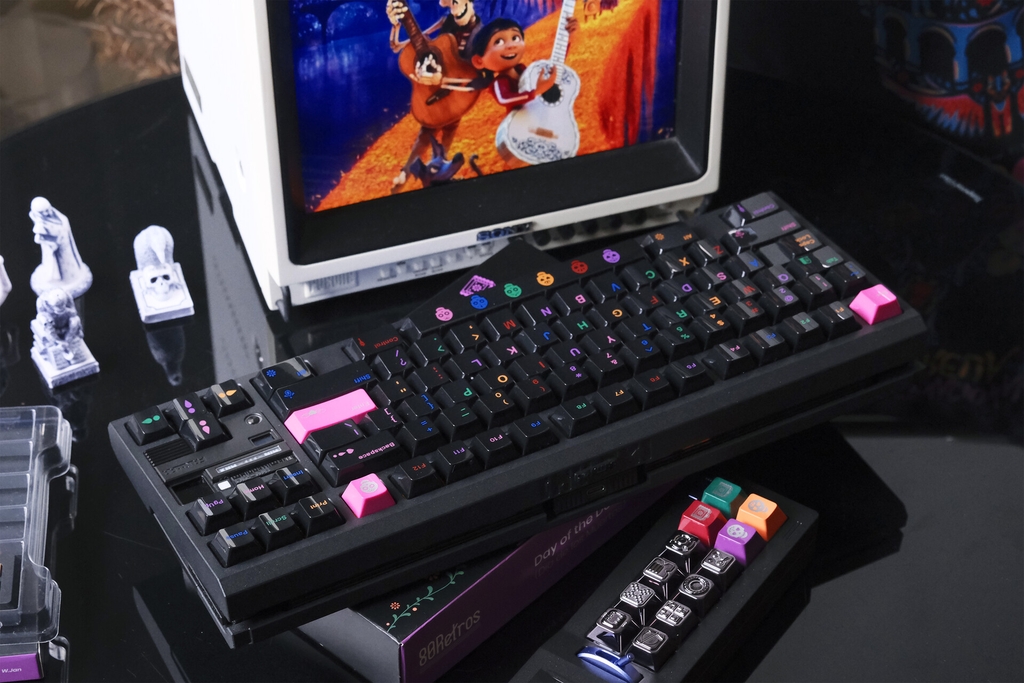 [Pre-order] Bộ keycap 80Retros Day of the Dead (Cherry profile / PBT Ink-Printing)
