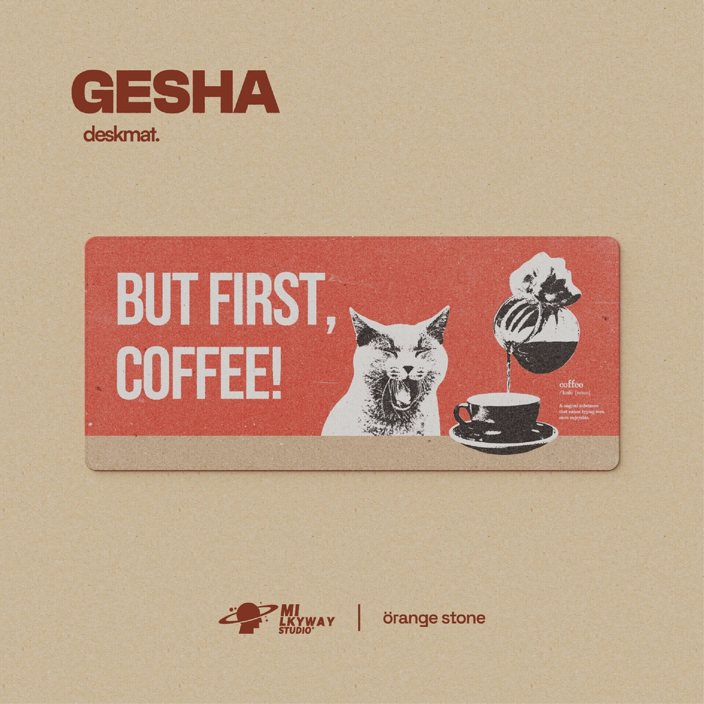 Bộ keycap MW Gesha (Cherry profile / ABS Double-shot)
