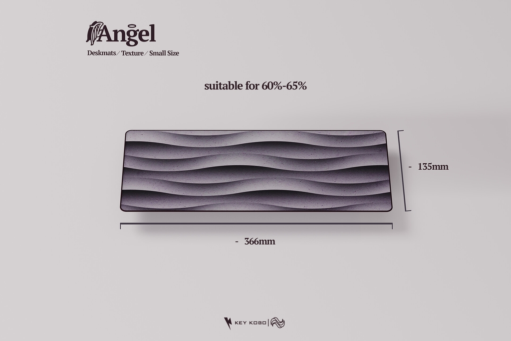 [GB] Bộ keycap Key Kobo Angel (Cherry profile / ABS Double-shot)