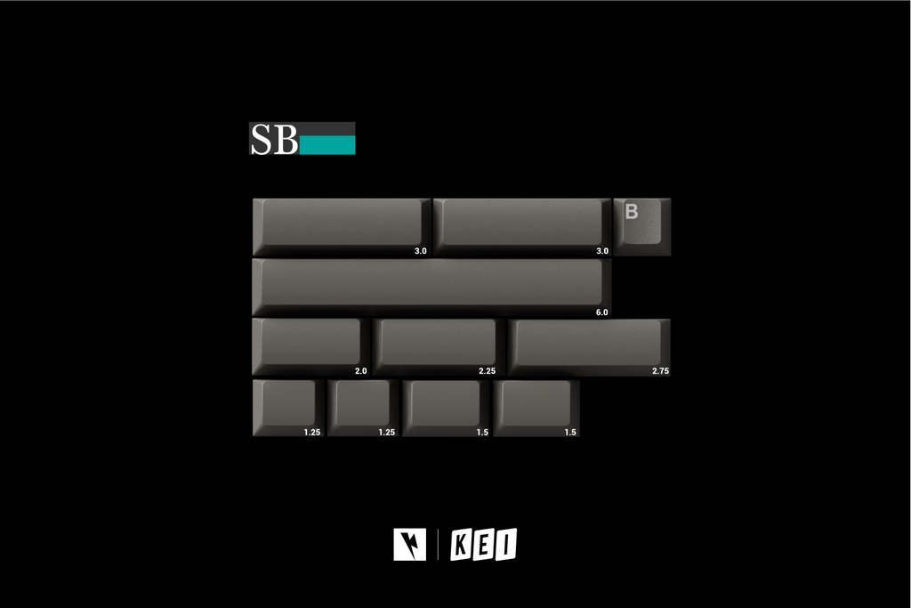 Bộ keycap Key Kobo Dolch Cadet (Cherry profile / ABS Triple-shot)