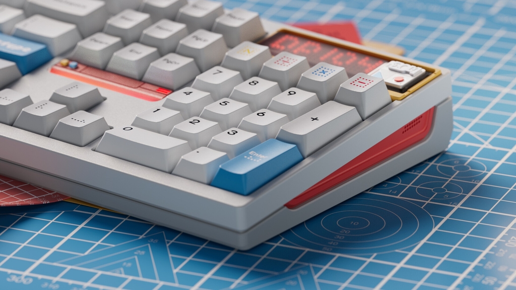 [Pre-order] Bàn phím cơ DP104 - Bàn phím chất lượng cao, full size