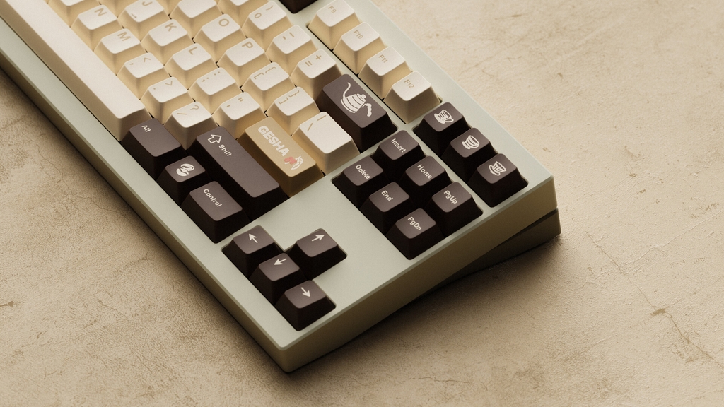 Bộ keycap MW Gesha (Cherry profile / ABS Double-shot)