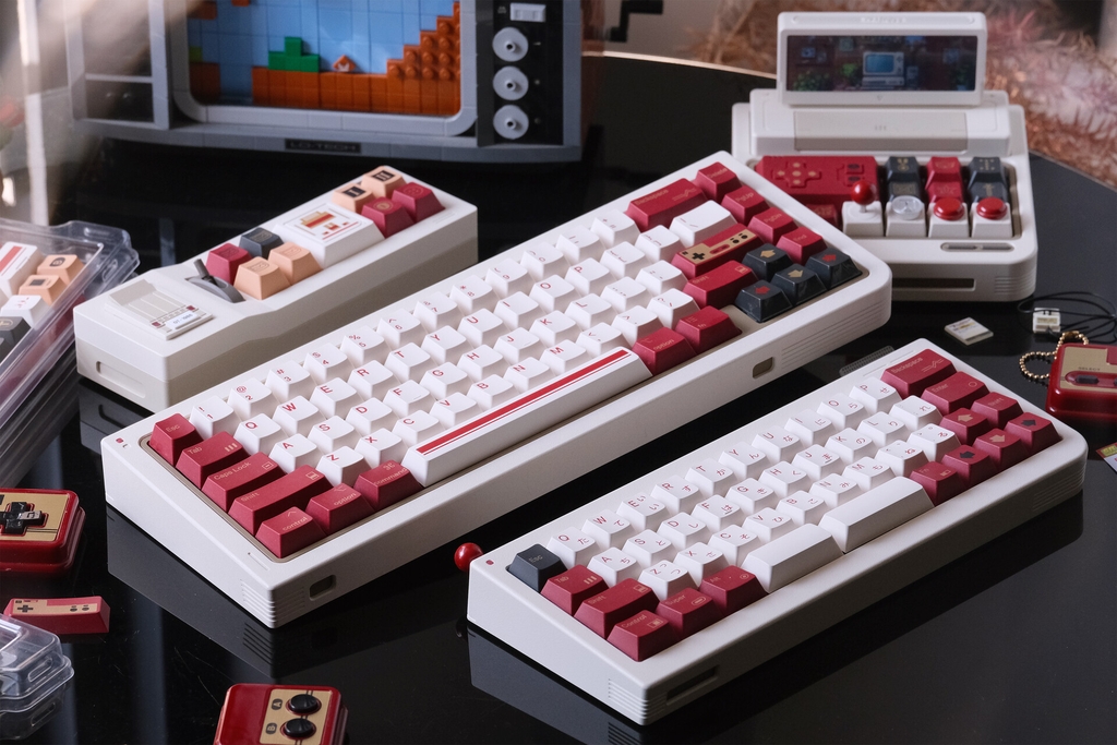 Bộ keycap 80Retros FC1983 (Cherry profile / PBT Ink-Printing + ABS Double-Shot)