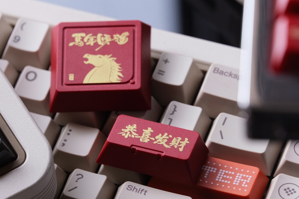 Bộ keycap 80Retros FC1983 (Cherry profile / PBT Ink-Printing + ABS Double-Shot)