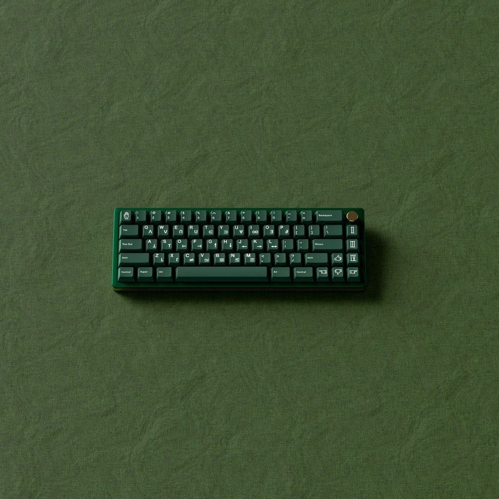[GB] Bộ keycap SWG Forest Cadet (Cherry profile / ABS Double-shot)