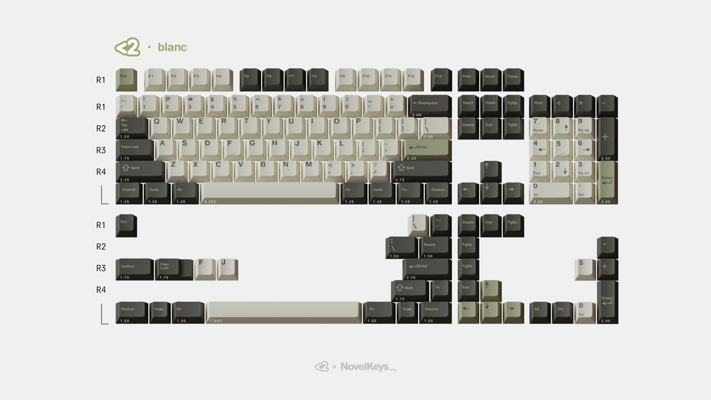 GMK Olive Keycap set