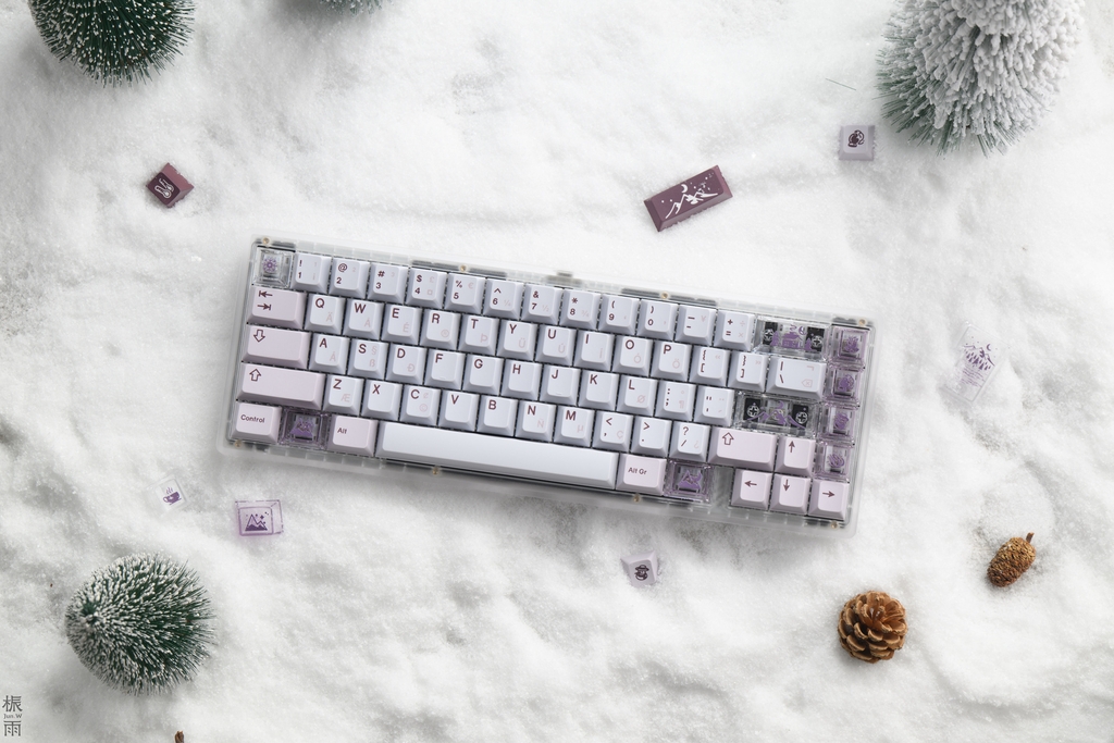 Bộ keycap GoMaster Winter Breath: Reborn (Cherry profile / PBT Dyesub)