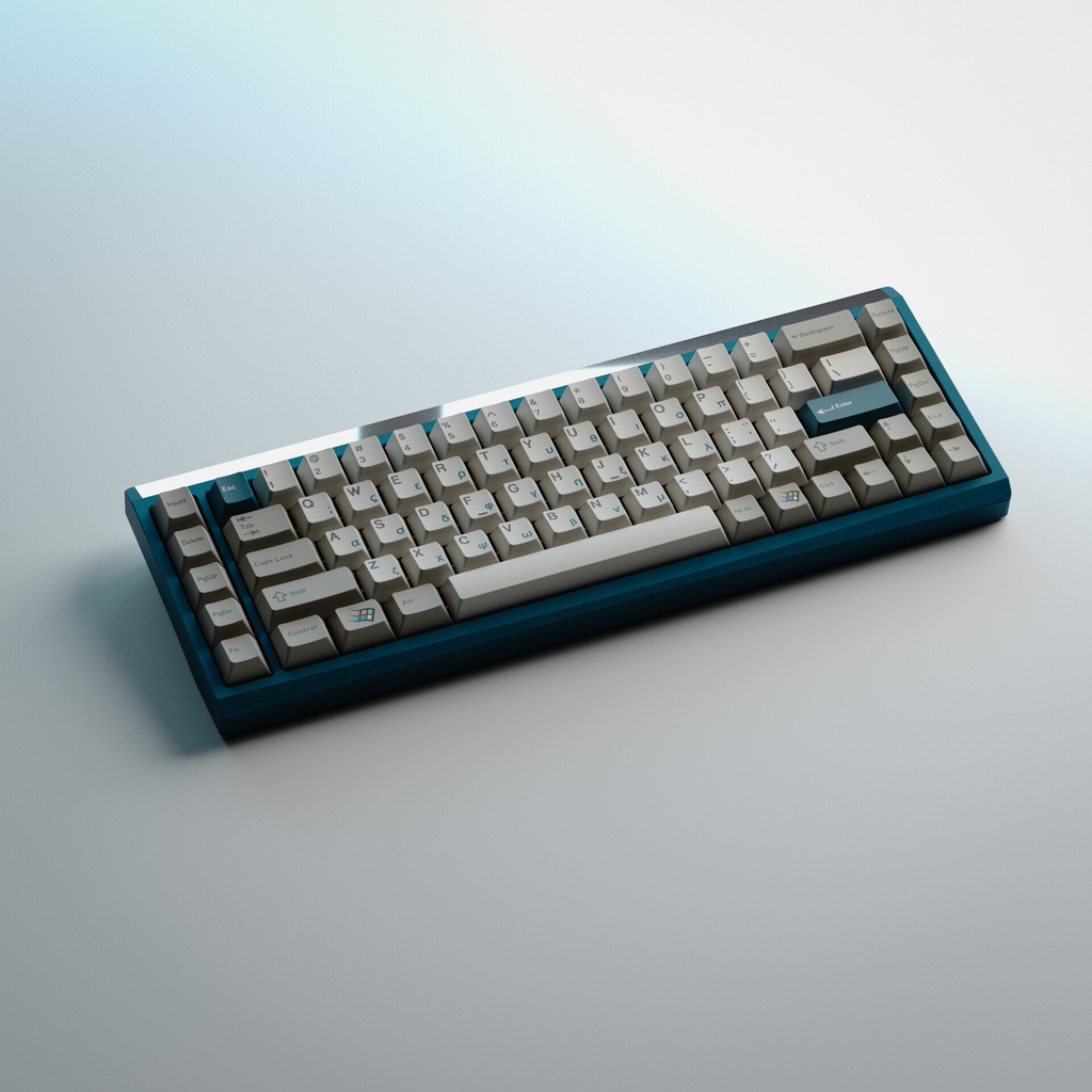 [GB] Bộ keycap Key Kobo Beige (Cherry profile / ABS Double-shot)