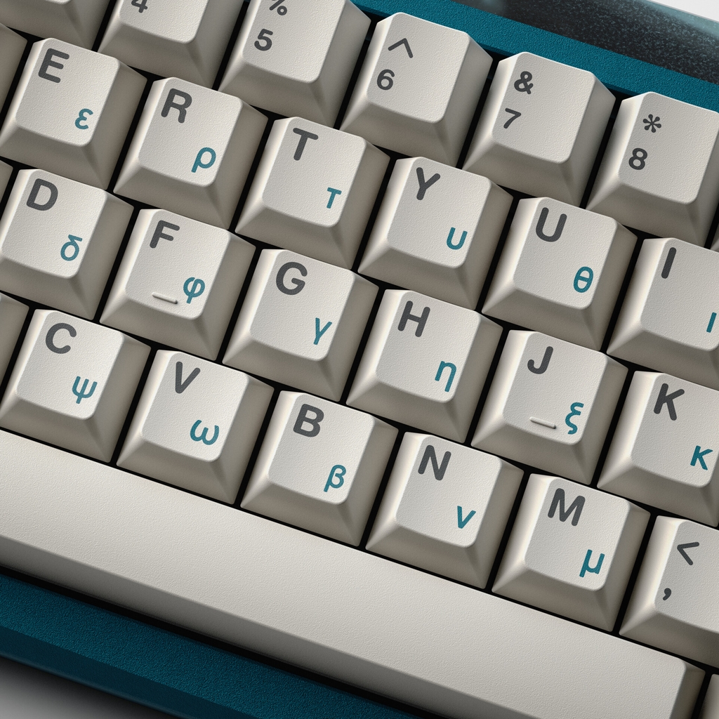 [GB] Bộ keycap Key Kobo Beige (Cherry profile / ABS Double-shot)